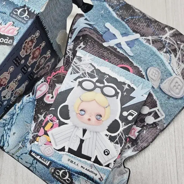 [BUNJANG] Pop Mart Skullpanda Off-Duty Keyring / 정품 팝마트 스컬판다 오프모드 키링