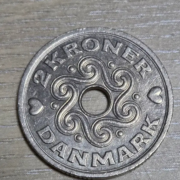 [BUNJANG] 1999 Denmark 2 Kroner Coin / 1999년 덴마크 2크로네 동전