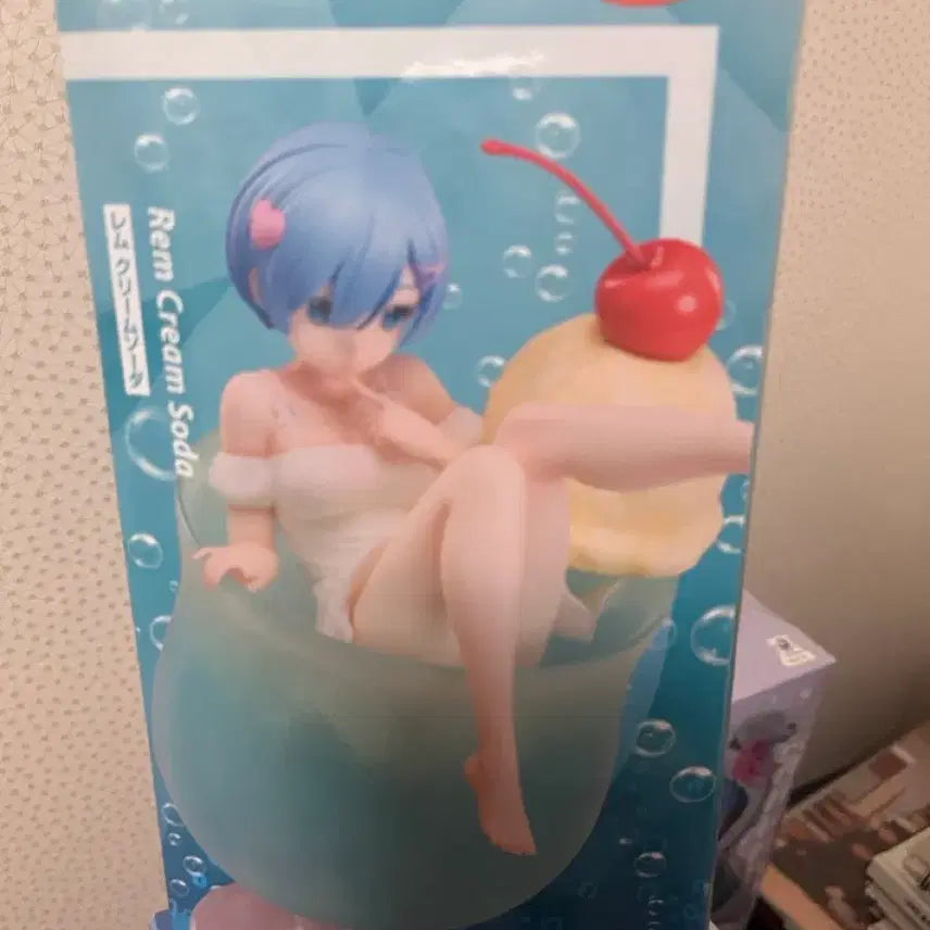 [BUNJANG] Re:Zero Elcococ Rem Cream Soda 1/7 Scale Figure / 리제로 엘코코 1/7 스케일 피규어 렘 크림소다 미소녀 피규어