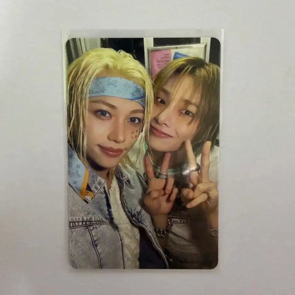 [BUNJANG] Stray Kids SKZOO Dystopian "D.D. The 2nd World" Long Sleeve Unit Photocard / 스트레이키즈 스키즈 디스앤댓 팝업 롱슬리브 유닛 포카 뽀짝즈