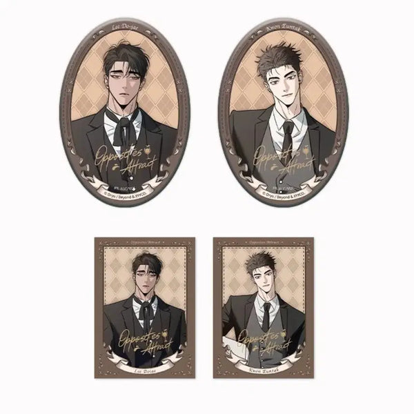 [BUNJANG] Sanggeuk Can Badge Set / 상극 캔뱃지 세트