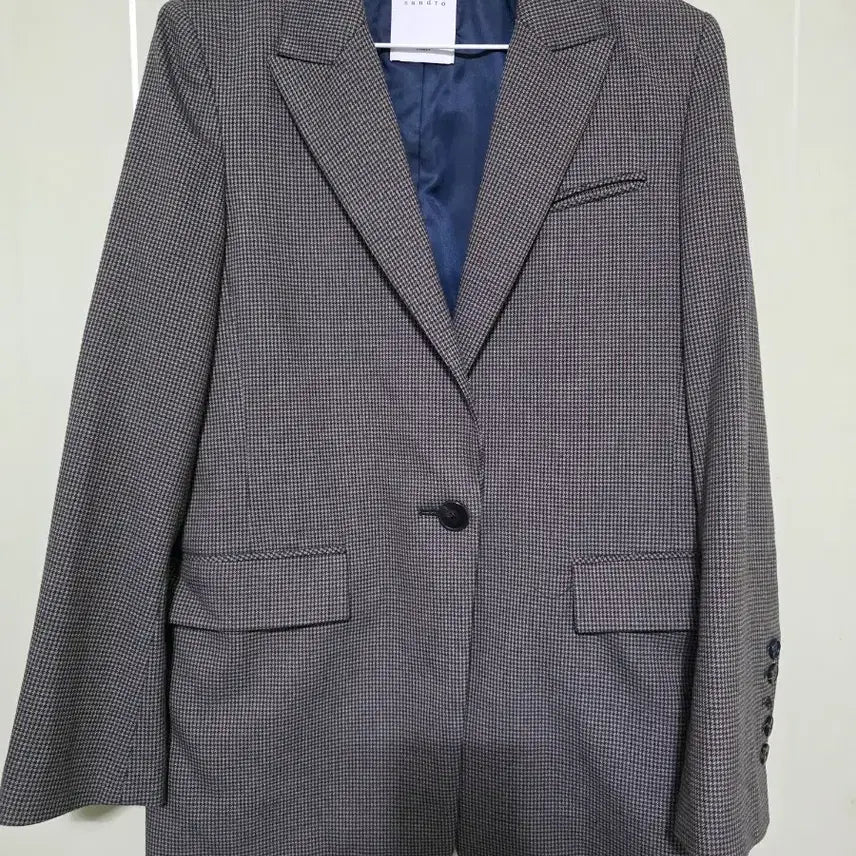 [BUNJANG] Sandro Women's Single Breasted Blazer Jacket / 산드로(Sandro) 여성용 싱글 블레이저 자켓