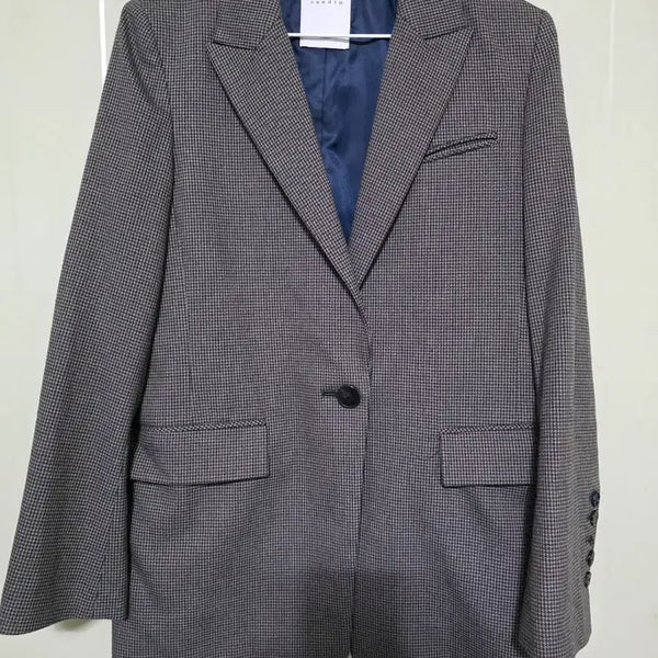 [BUNJANG] Sandro Women's Single Breasted Blazer Jacket / 산드로(Sandro) 여성용 싱글 블레이저 자켓