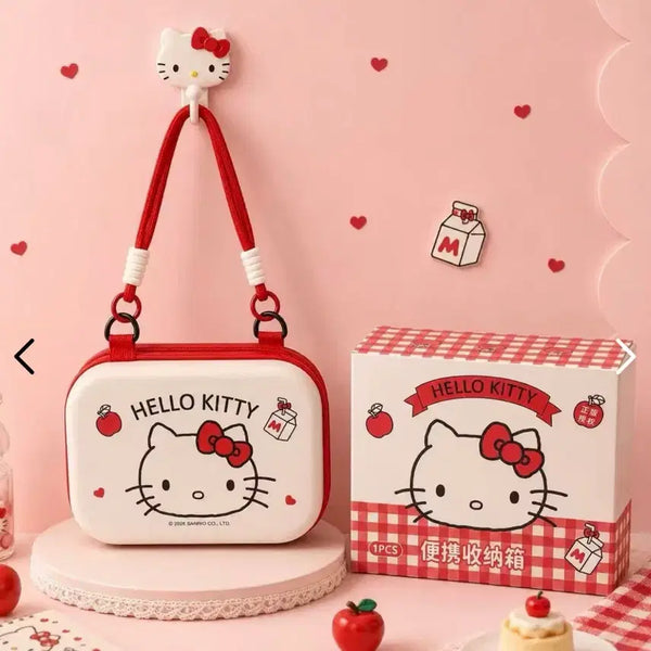 [BUNJANG] Sanrio Hello Kitty Mini Vanity Case Pouch / 산리오 헬로키티 미니레디백 파우치형 새상품