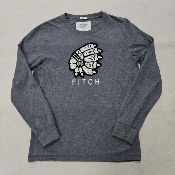 [BUNJANG] Abercrombie & Fitch Muscle Indian Head Sweatshirt / 아베크롬비 머슬 인디언 헤드 스웻셔츠 급처