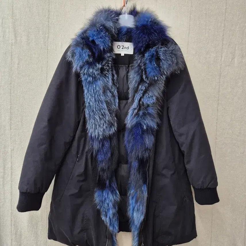 [BUNJANG] O'2nd Goose Down Padding with Fox Fur Trim - Size 66 / 오즈세컨 O'2nd 구스다운패딩  66