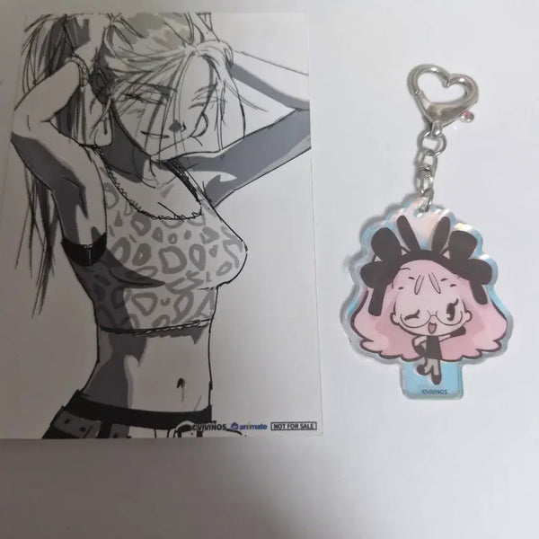 [BUNJANG] A-Stage Miji Barniste Acrylic Keyring, Postcard Bundle Set / 일괄) 에이스테 미지 바니스테 아크릴키링, 엽서