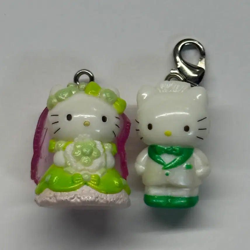 [BUNJANG] Sanrio Karuizawa Wedding Kitty & Dear Daniel Strap (2001) / 산리오 카루이자와 웨딩 키티 스트랩 알맹이 고전 키티 디어다니엘