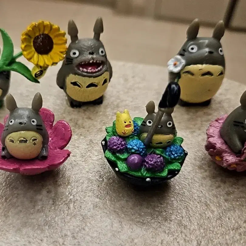 [BUNJANG] My Neighbor Totoro Figure Set (6 Types) / 이웃집 토토로 피규어 6종 세트