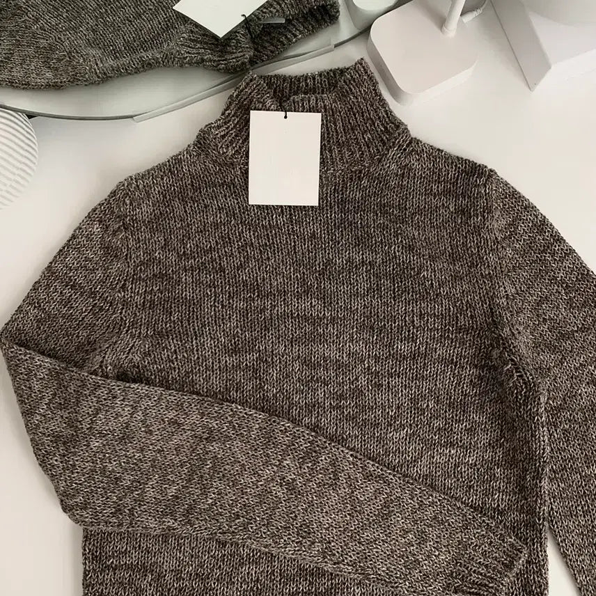 [BUNJANG] Toteme Chestnut Brown Knit Top / 토템 니트 체스넛브라운