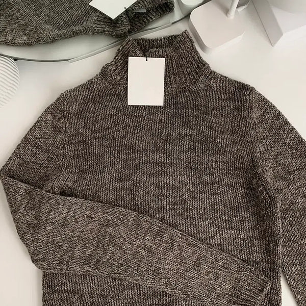 [BUNJANG] Toteme Chestnut Brown Knit Top / 토템 니트 체스넛브라운
