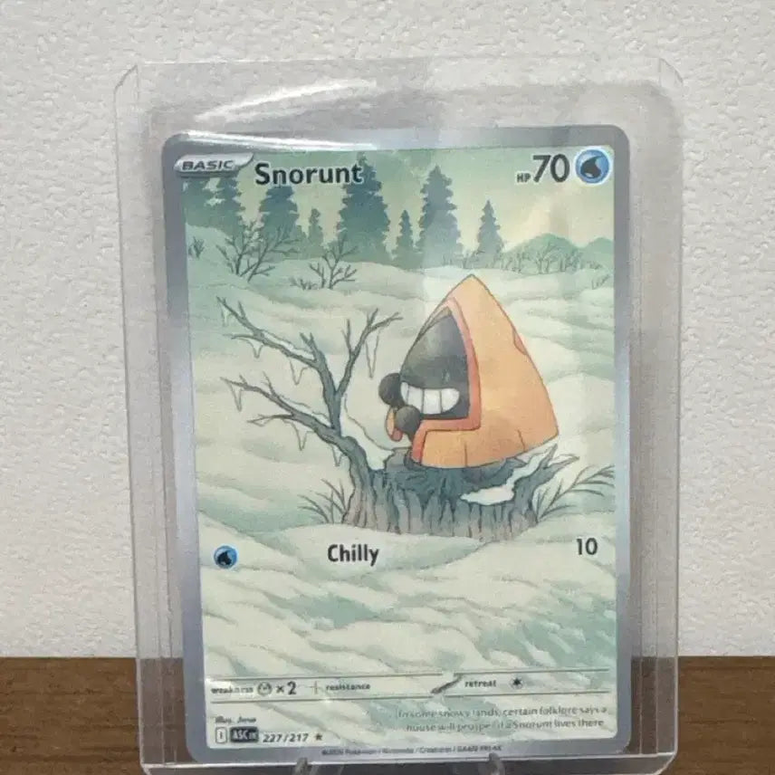 [BUNJANG] Pokemon Card North American Version Snowman / 포켓몬카드 북미판 눈꼬마