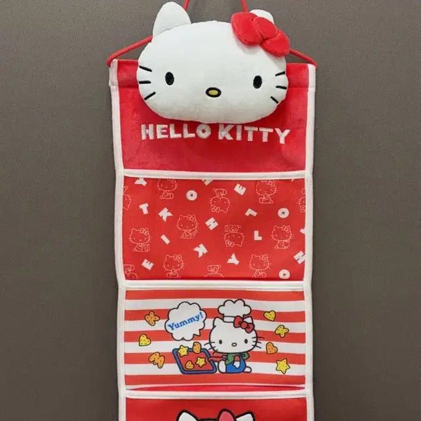 [BUNJANG] Hello Kitty Wall Pocket Organizer / [새상품]헬로키티 월 포켓 정리함