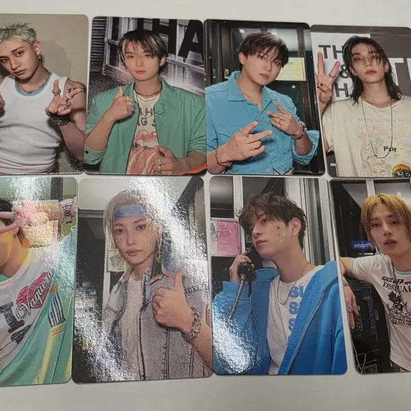 [BUNJANG] Stray Kids Skz Popup T-Shirt Photocard Set / 스트레이키즈 스키즈 팝업 티셔츠 포카 포카만 skz straykids pop-up