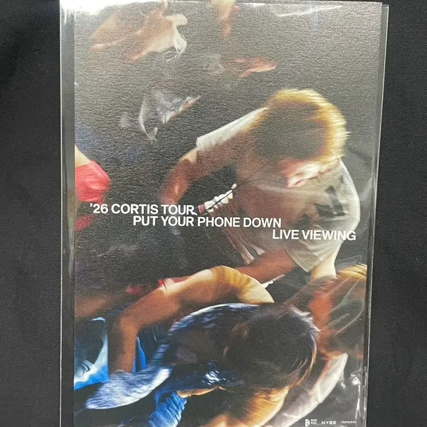 [BUNJANG] Cortis LA Concert Live Viewing Exclusive Postcard / CORTIS 코르티스 LA 콘서트 라이브뷰잉 상영 특전 엽서