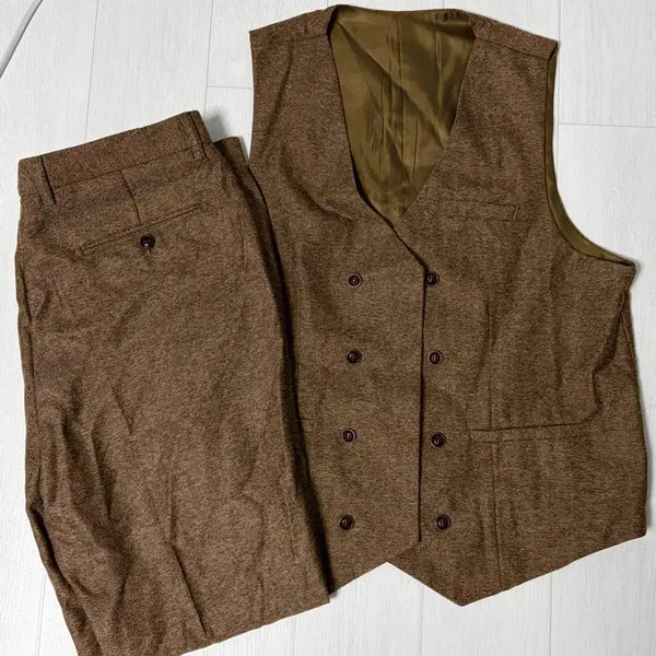 [BUNJANG] Men's Formal Suit Vest and Trousers Set / 정장판매