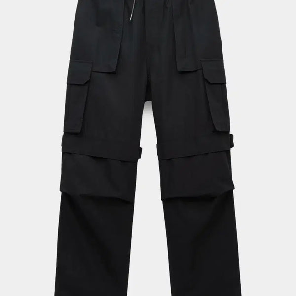 [BUNJANG] Juun.J Cotton Velcro Loose Fit Cargo Pants / 준지 코튼 벨크로 루즈핏 카고 팬츠