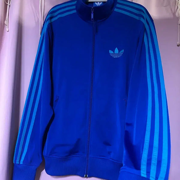 [BUNJANG] Adidas Firebird Track Top Track Jacket Blue / 아디다스져지 아디다스 파이어버드 트랙탑 블루 집업 아디다스 불꽃져지 구파이어버드 삼선