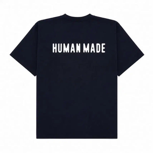 [BUNJANG] Human Made Heart Logo T-Shirt Navy / 휴먼메이드 하트 로고 반팔티 네이비