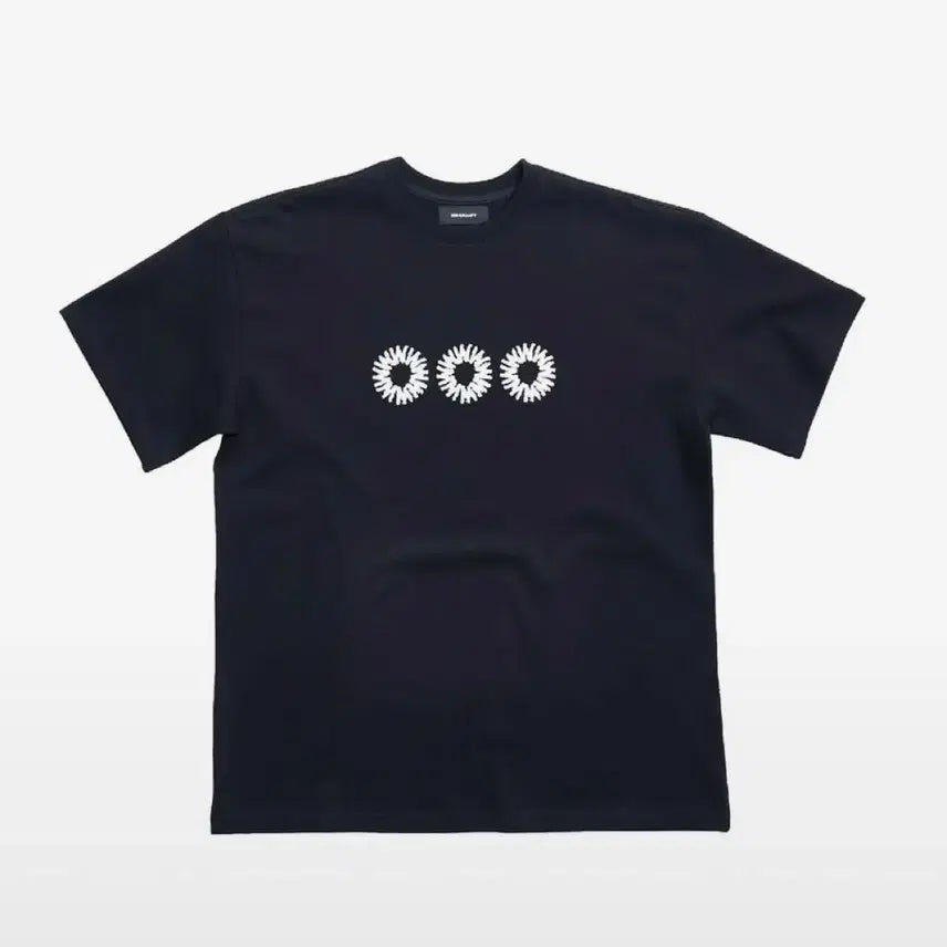 [BUNJANG] 999humanity EVD Logo Half T-Shirt (Black) / 999휴머니티 EVD 로고 하프 티셔츠 (블랙) 3(L)
