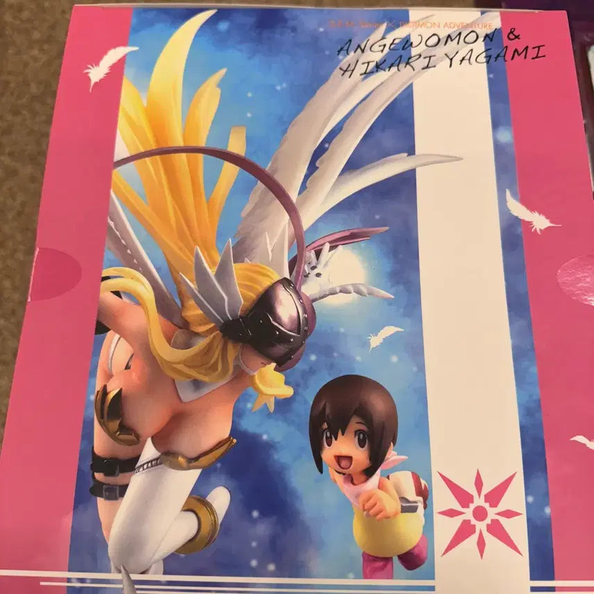 [BUNJANG] Digimon Adventure Angemon & Hikari Yagami Figure (Sealed) / 미개봉) 디지몬 어드벤처 엔젤우몬 & 야가미 히카리 피규어