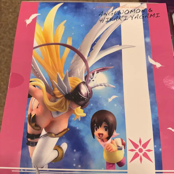 [BUNJANG] Digimon Adventure Angemon & Hikari Yagami Figure (Sealed) / 미개봉) 디지몬 어드벤처 엔젤우몬 & 야가미 히카리 피규어