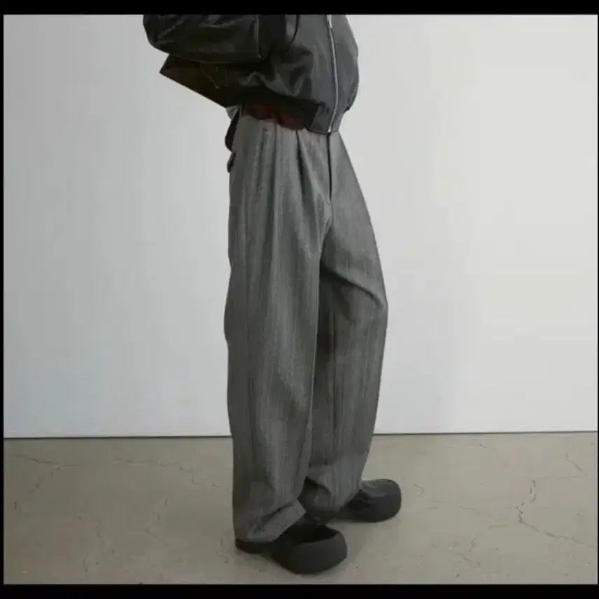 [BUNJANG] Recto Herringbone Pants M / 렉토 헤링본팬츠 M