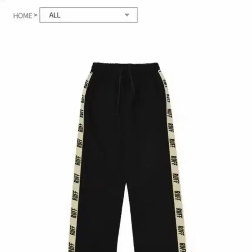 [BUNJANG] Freedom Roughdyz Training Pants Black 2XL / 프리덤 러프디젤 트레이닝 팬츠 블랙 2xl