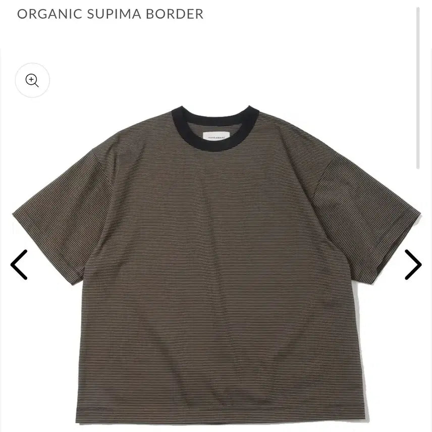 [BUNJANG] Makawear Organic Supima Stripe T-shirt Size 3 / 마카웨어 오가닉 수피마 스트라이프 티셔츠 3사이즈