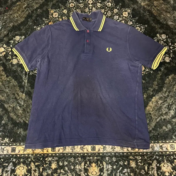 [BUNJANG] Fred Perry Short Sleeve Polo T-Shirt / 프레드페리 카라 반팔 티셔츠