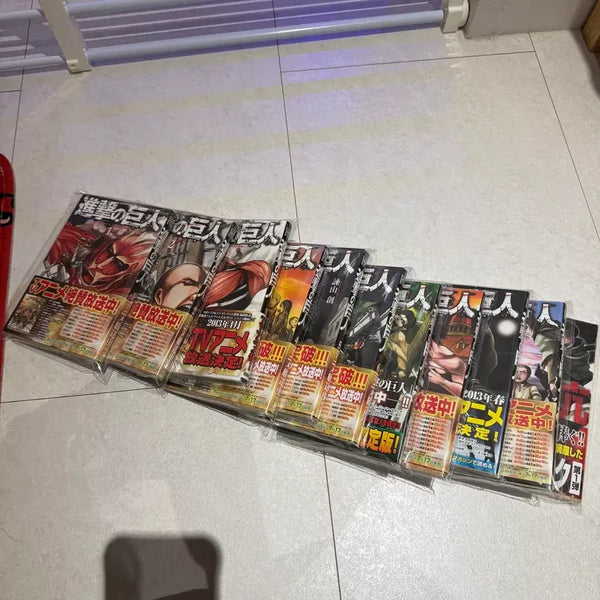 [BUNJANG] Attack on Titan Japanese Original Edition Volumes 1-11 + Inside / 진격의 거인 원서 일본어(1~11+인사이드)
