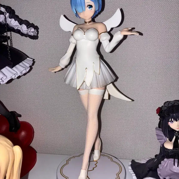 [BUNJANG] Re:Zero Rem Angel Figure PVC Bicute Pure / PVC Bicute Pure 렘 천사피규어Re 제로부터 시작하는 이세계 생활