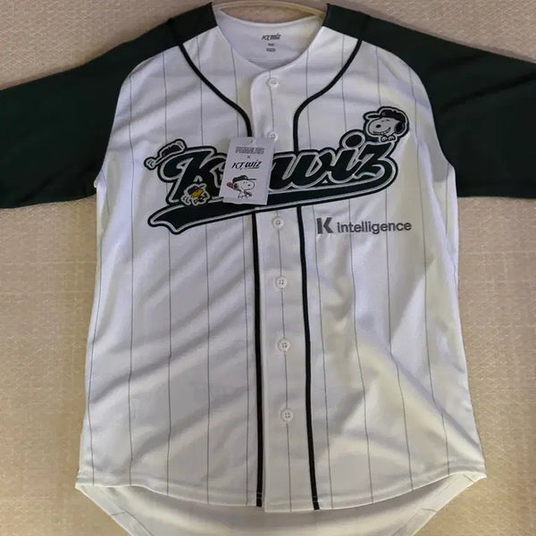[BUNJANG] KT Wiz 2025 Snoopy Authentic Jersey (No Player Marking) Size 100 / Kt위즈 2025 스누피 유니폼 어센틱 새상품 노마킹 100