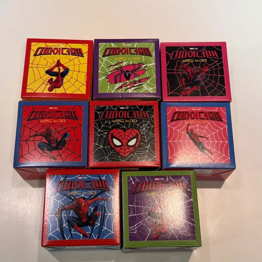 [BUNJANG] Spider-Man Happy Meal 8-Piece Set / 스파이더맨 해피밀 8종
