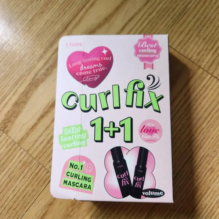[BUNJANG] Etude Curl Fix Mascara Clump-Free Volume 1+1 Set / 에뛰드 컬픽스 마스카라 가닥볼륨 1+1세트 미개봉