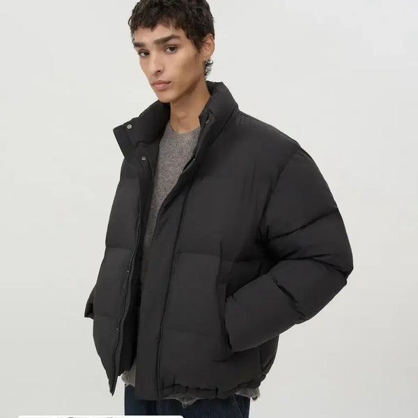 [BUNJANG] Insilence Essential Down Jacket Black L / 인사일런스 에센셜 다운 자켓 BLACK L