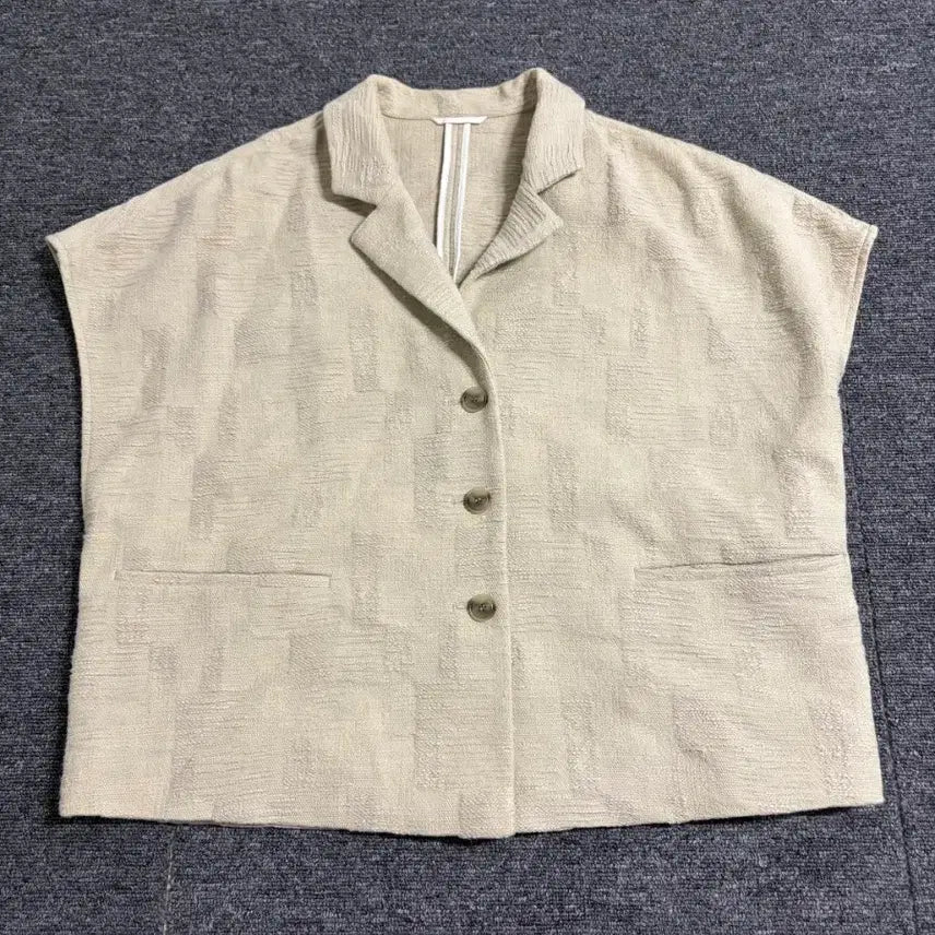 [BUNJANG] Nehera Cap Sleeve Jacket / 네헤라 캡슬리브 자켓