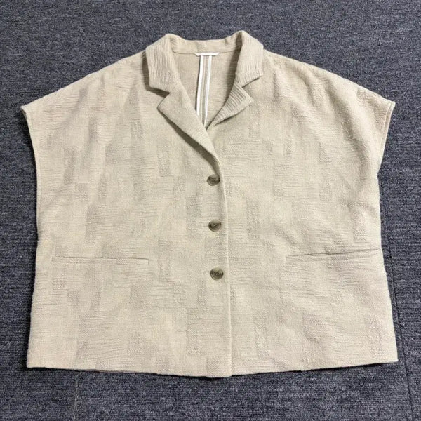 [BUNJANG] Nehera Cap Sleeve Jacket / 네헤라 캡슬리브 자켓