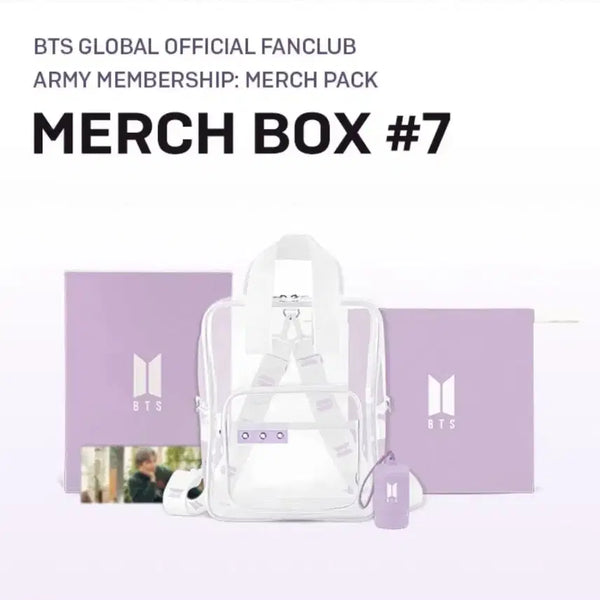 [BUNJANG] BTS MERCHBOX #7 Full Set / BTS MERCHBOX #7
