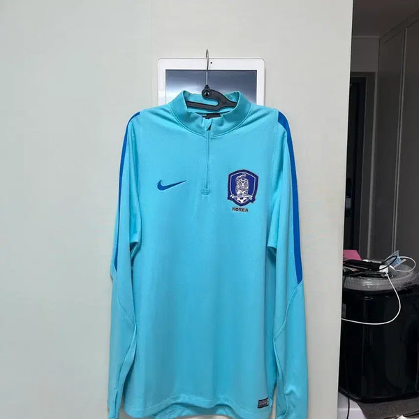 [BUNJANG] Nike Korea National Football Team Player Issue Training Drill Top & Pants Set / 나이키 코리아 국대 축구 트레이닝 선수 지급 드릴탑 팬츠 트랙 바지