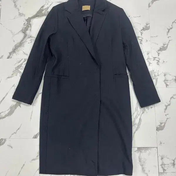 [BUNJANG] MICHAA Navy Giuseppe Coat / 미샤 네이비 보또 쥐세페 코트