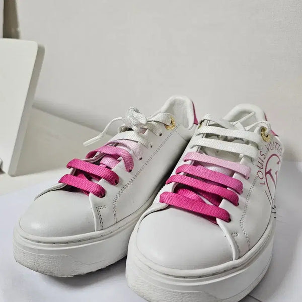 [BUNJANG] Louis Vuitton Gradient Time Out Sneakers Pink / 루이비통 그라데이션 타임아웃 스니커즈
