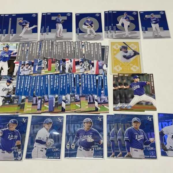 [BUNJANG] Samsung Lions Baseball Card Bundle / 2026 오피셜 삼성 라이온즈 야구 카드 랏