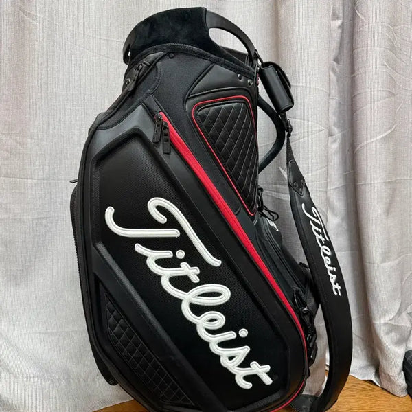 [BUNJANG] Titleist Tour Bag (Black/Red) / 타이틀리스트 투어백 (블랙/레드)