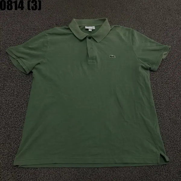 [BUNJANG] Lacoste Olive Short-Sleeve Polo Shirt (2XL) / 라코스테 카라티 올리브 2XL 8/14