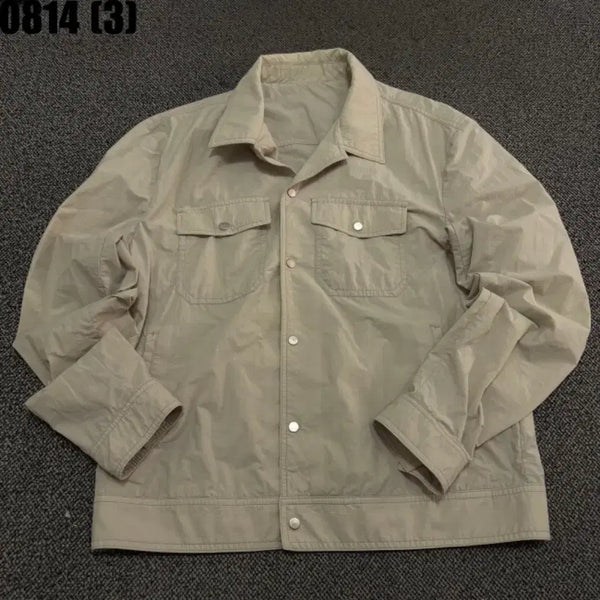 [BUNJANG] Mind Bridge Beige Shirt Jacket / 마인드브릿지 베이지색 셔츠 자켓 105 8/14
