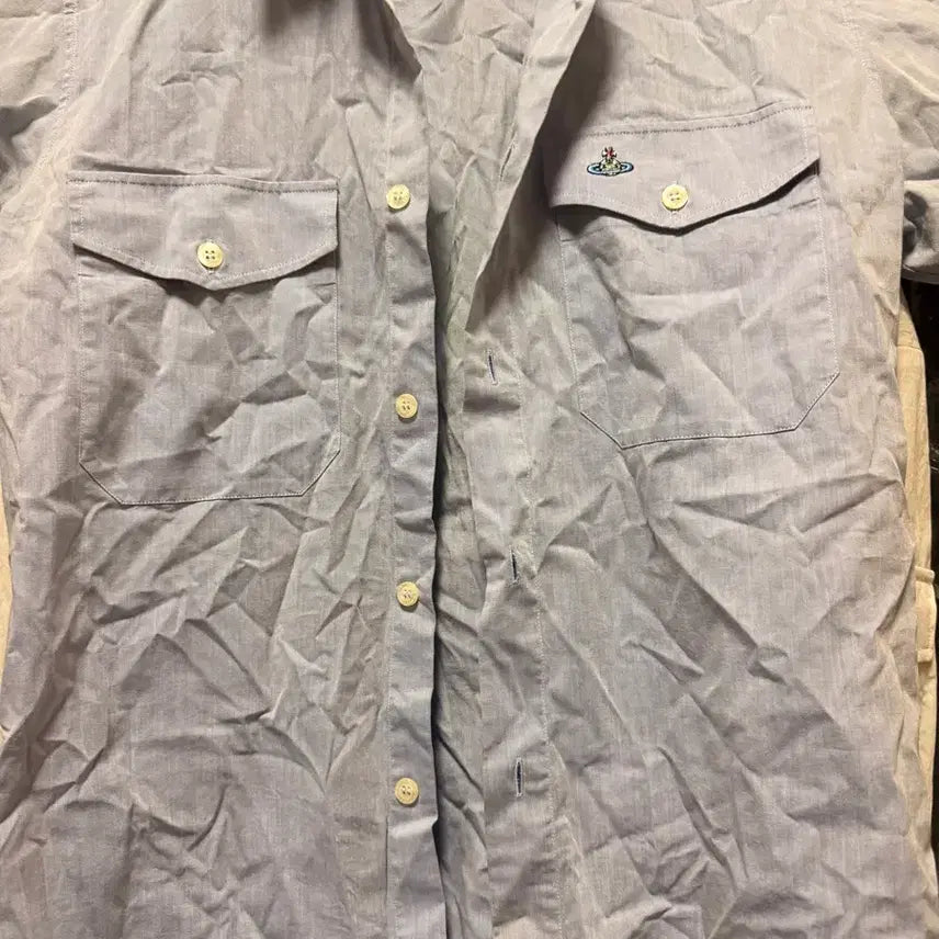 [BUNJANG] Vivienne Westwood Short Sleeve Shirt / 비비안웨스트우드 반팔 셔츠입나다
