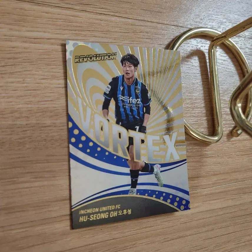[BUNJANG] Panini Revolution Oh Huseong Vortex Soccer Card / 26파니니 레볼루션 인천유나이티드 fc 오후성 볼텍스 축구카드