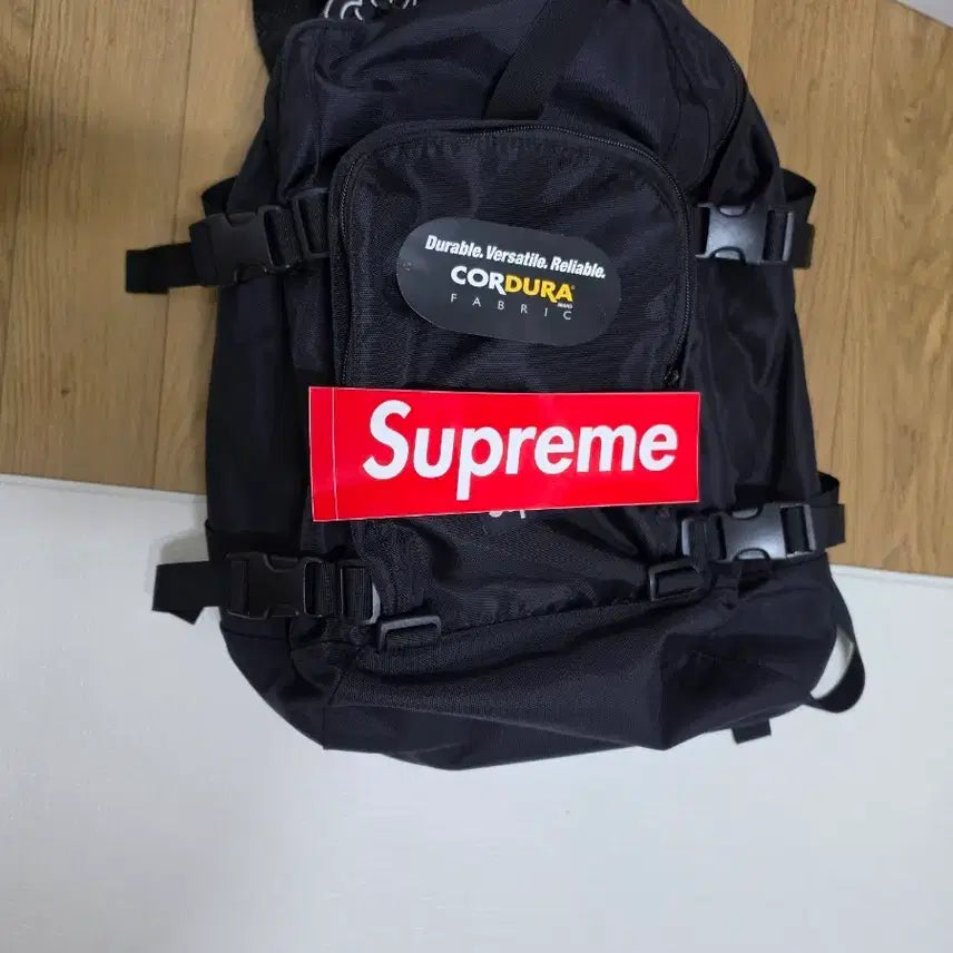 [BUNJANG] Supreme 19FW Cordura Backpack Black / 슈프림 19fw 백팩 블랙