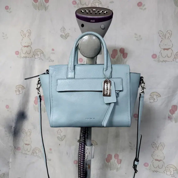 [BUNJANG] Coach Crossbody Tote Bag Blue / 코치  크로스백/  토트백